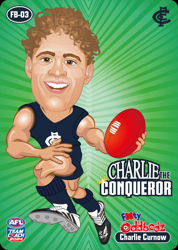 Charlie Curnow, FB-03, Footy Oddbodz, 2024 Teamcoach AFL