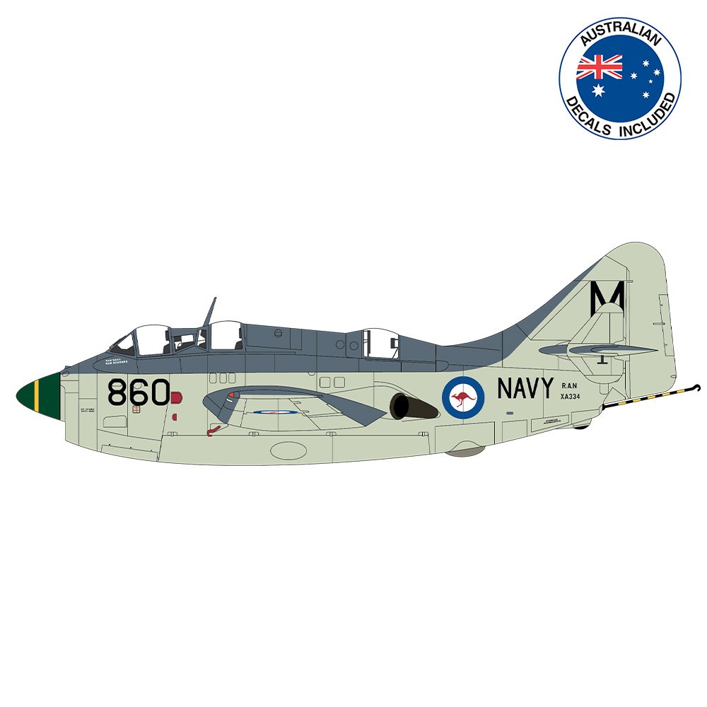 REVELL FAIREY GANNET AS.1/AS.4 WITH AUS. DECALS, 1:72 Scale Model Kit