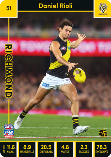 2023 Teamcoach AFL Common Cards - Cards 1 to 100 - Pick Your Card