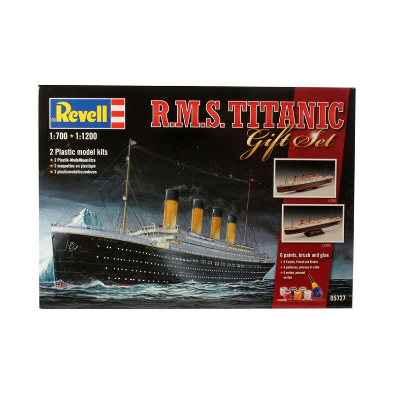 REVELL GIFT SET RMS TITANIC TWIN SET, 1:700 Scale Model Kit