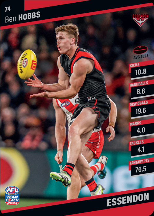 2024 Teamcoach AFL Common Cards - Cards 1 to 100 - Pick Your Card