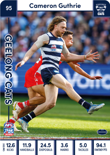 2023 Teamcoach AFL Common Cards - Cards 1 to 100 - Pick Your Card