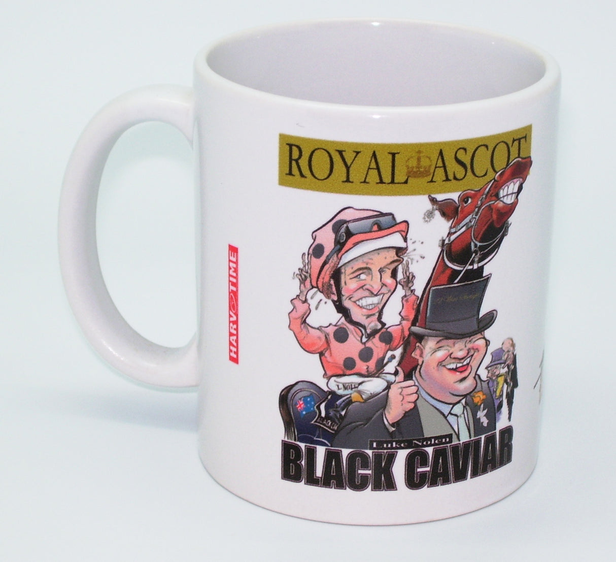 Black Caviar, Royal Ascot, Harv Time Mug