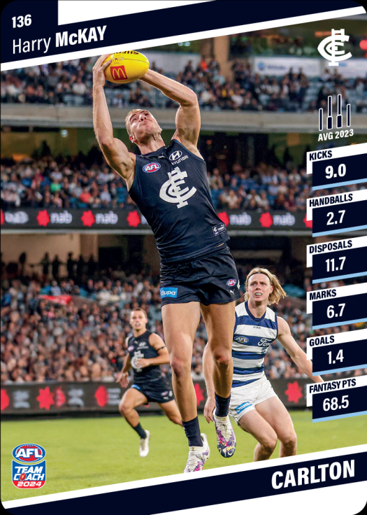 2024 Teamcoach AFL Common Cards - Cards 101 to 200 - Pick Your Card