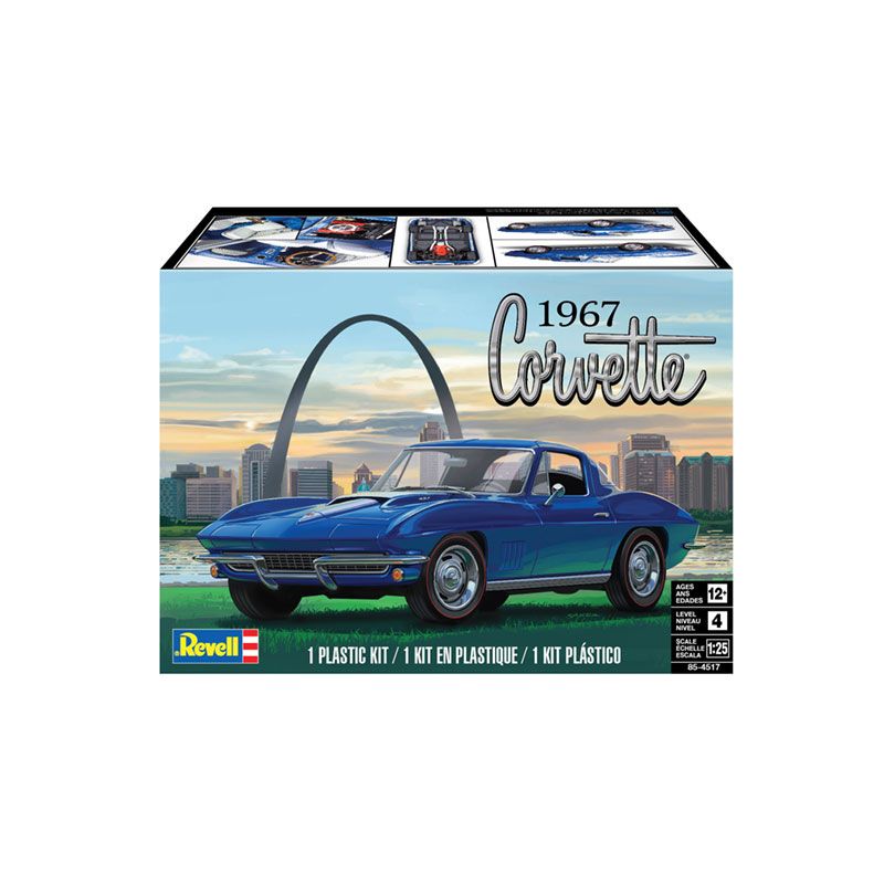 REVELL 1967 CORVETTE COUP, 1:25 Scale Model Kit