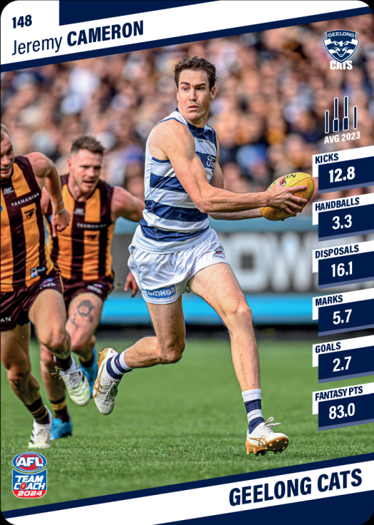 2024 Teamcoach AFL Common Cards - Cards 101 to 200 - Pick Your Card