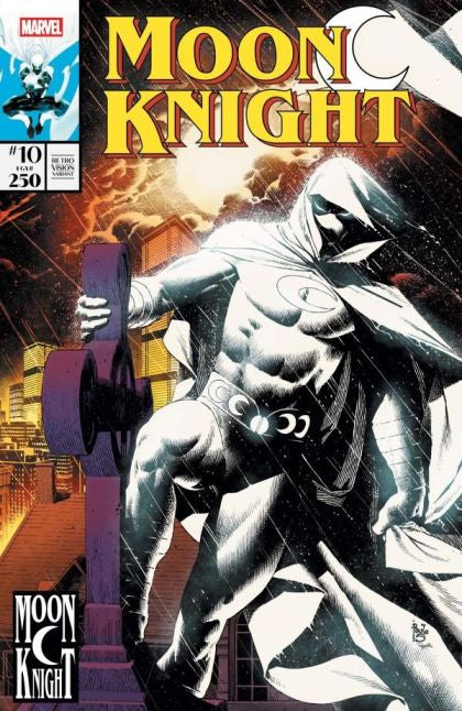 Moon Knight: Fist of Khonshu #10 Siqueira Retro Vision Variant Comic