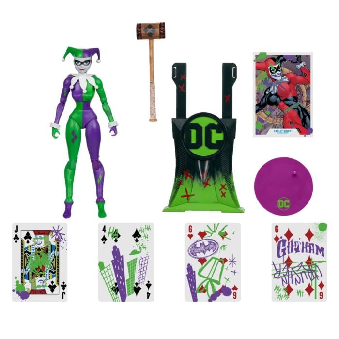 Batman - Harley Quinn (Jokerized) DC Multiverse Gold Label 7" Scale McFarlane Action Figure