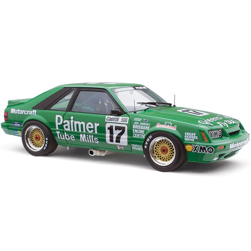 Classic Carlectables Ford Mustang GT 1985 Sandown 500, 1:18 Scale Diecast Model Car