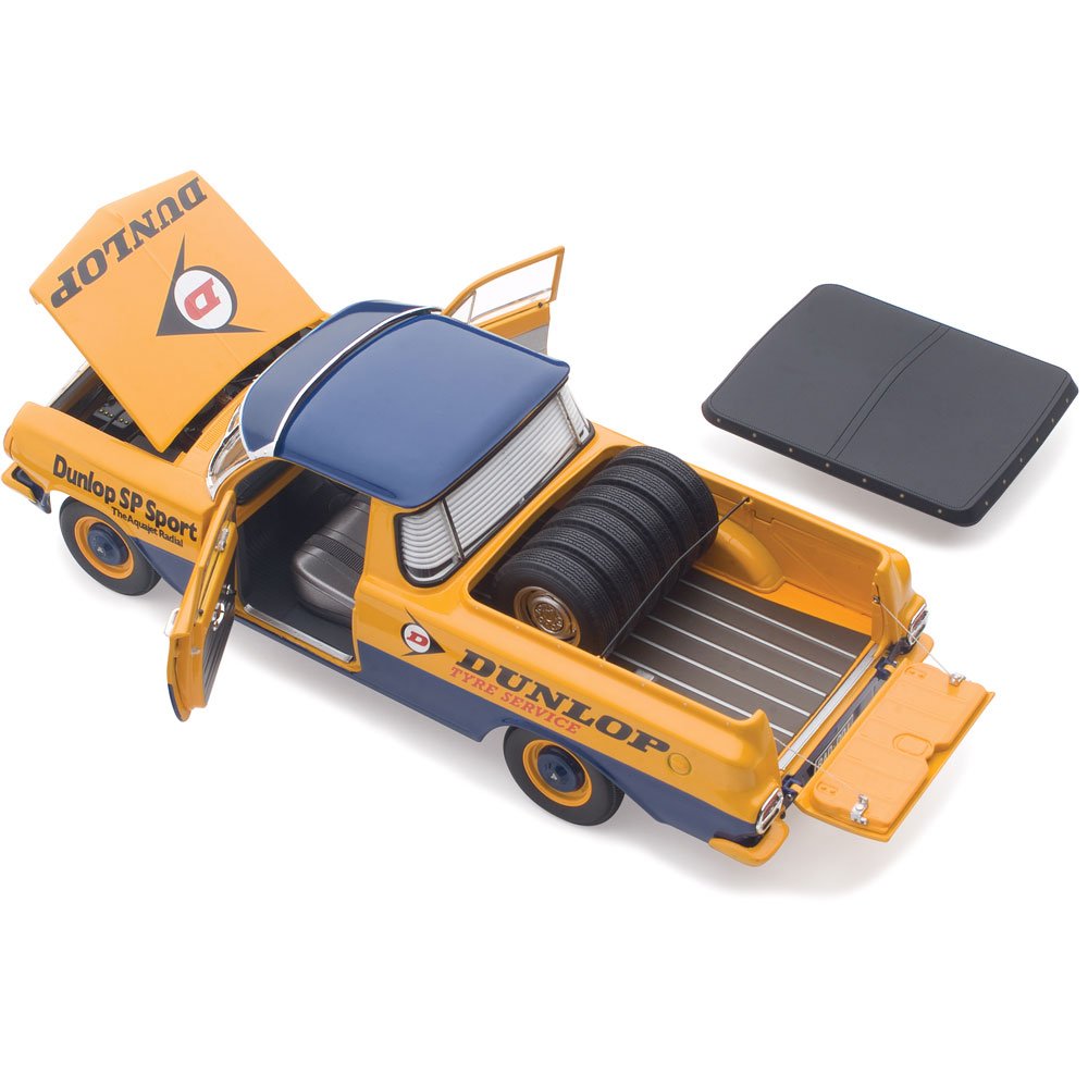 Classic Carlectables Holden EH Utility - Dunlop, 1:18 Scale Diecast Model Car