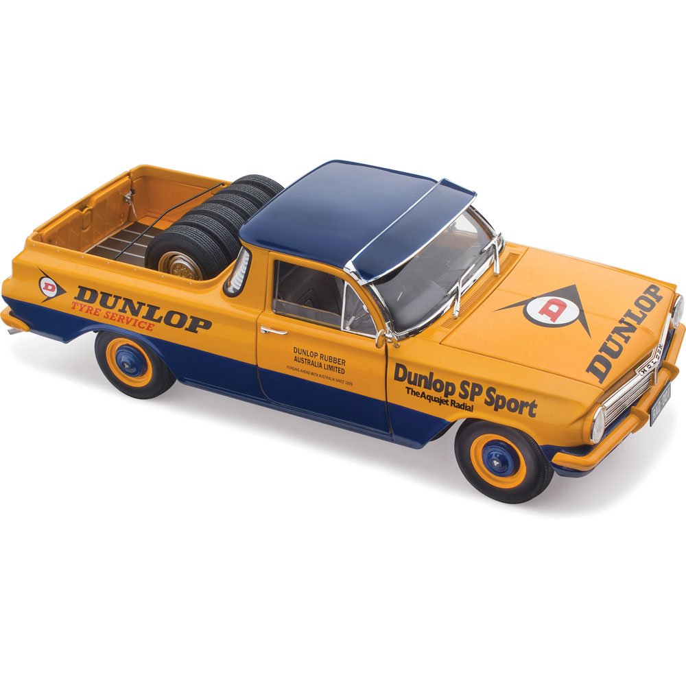 Classic Carlectables Holden EH Utility - Dunlop, 1:18 Scale Diecast Model Car
