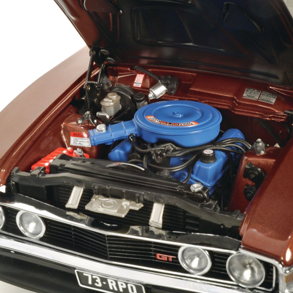 Classic Carlectables Ford XA Falcon RPO83 Coupe Walnut Glow, 1:18 Scale Diecast Model Car