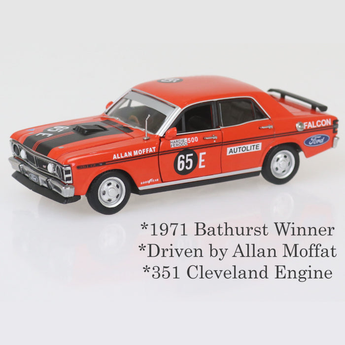 Red XY GTHO Ford # 65E, 1:32 Scale Diecast Car