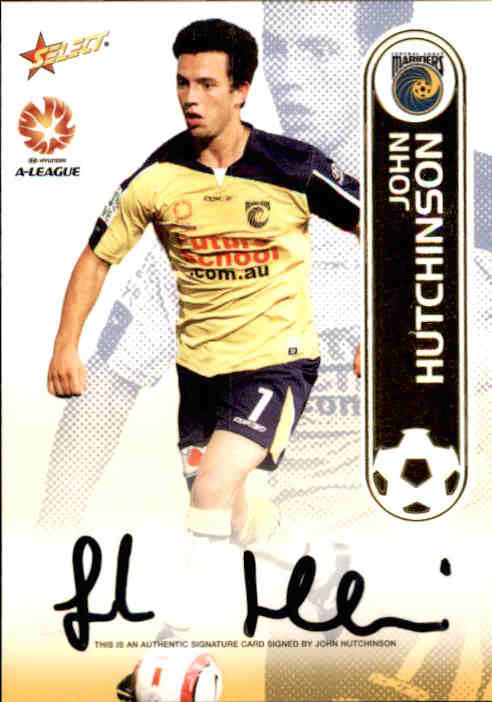 2006 Select A-League Soccer Signature Set of 8 Cards