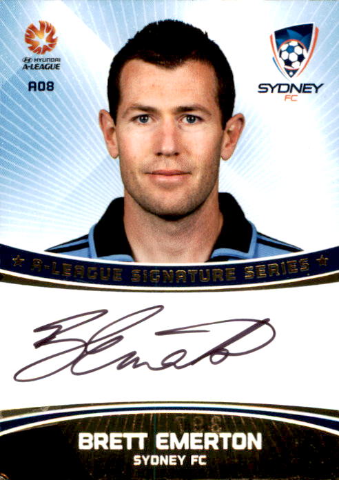 2013 SE A-League Soccer Signature Series Set of 10 Cards