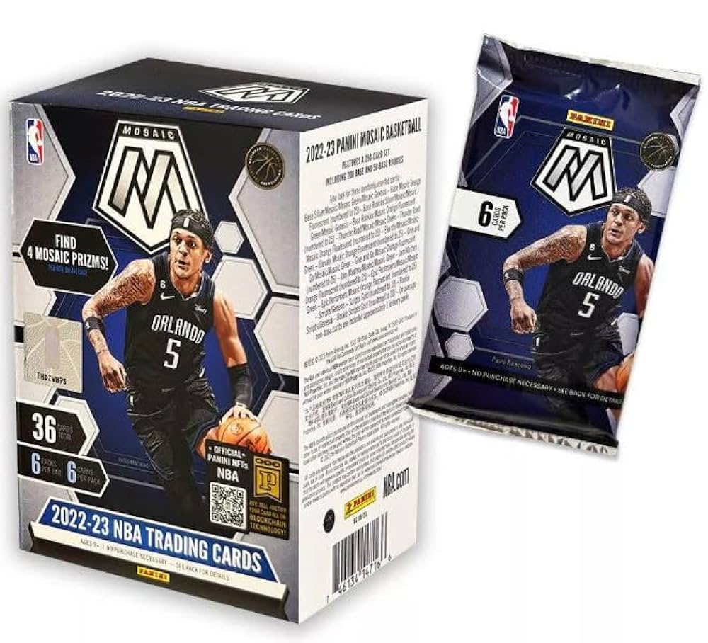 2022-23 Panini Mosaic Basketball 6-Pack Blaster Box