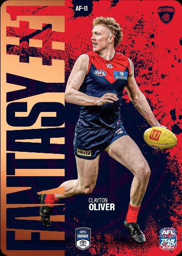 Clayton Oliver, AF-11, Fantasy #1, 2024 Teamcoach AFL