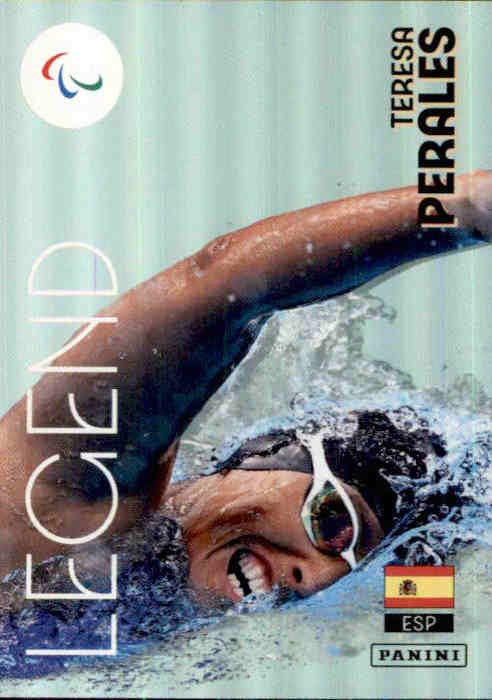 Teresa Perales, #117, Legend, 2024 Panini Paris Olympics