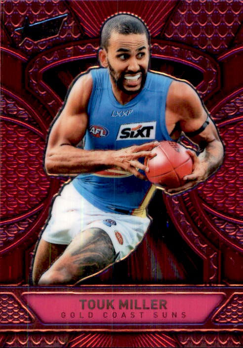 Touk Miller, LDP43, Luminous Dragon Scales Pink, 2025 Select AFL Footy Stars