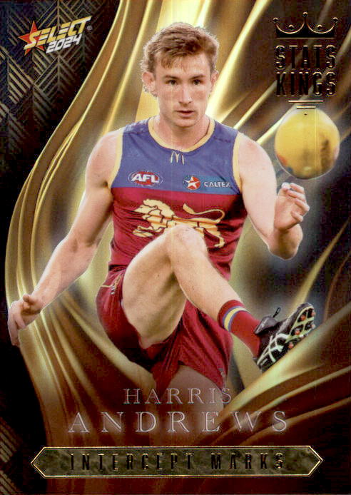 Harris Andrews, SK7, Stats Kings, 2024 Select AFL Footy Stars