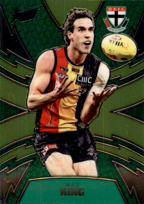 Max King, LGG71, Luminous Thunderbolt KMART Refractor, 2024 Select AFL Footy Stars