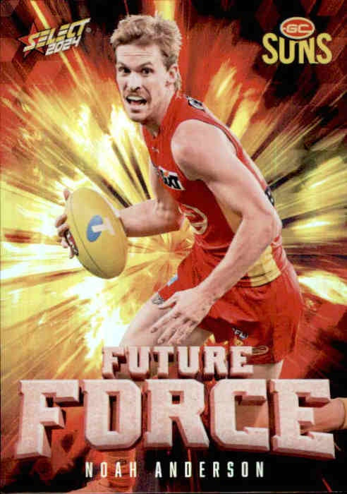 Noah Anderson, FF41, Future Force, 2024 Select AFL Footy Stars
