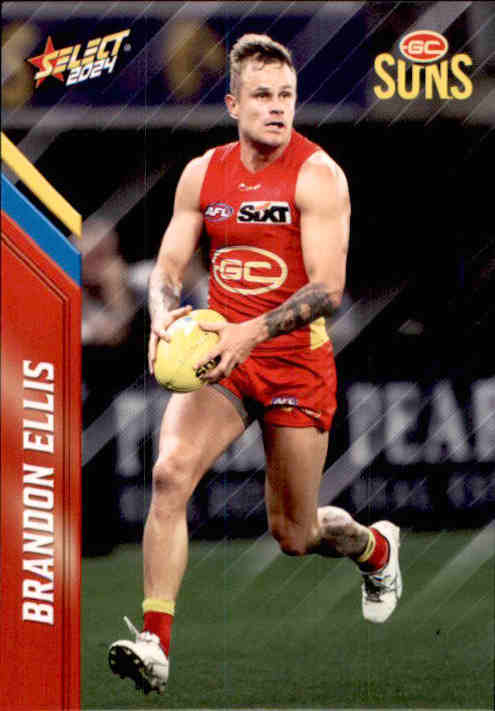 2024 Select Footy Stars AFL Common Cards - Cards 1 to 100 - Pick Your Card