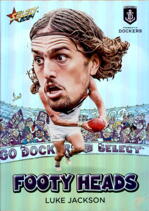 Luke Jackson, FH28, Footy Heads, 2024 Select AFL Footy Stars