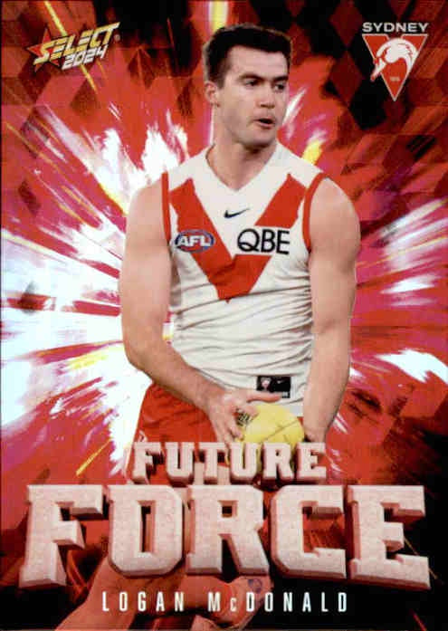 Logan McDonald, FF78, Future Force, 2024 Select AFL Footy Stars