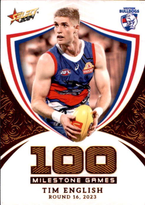 Tim English, MG105, Milestone, 2024 Select AFL Footy Stars