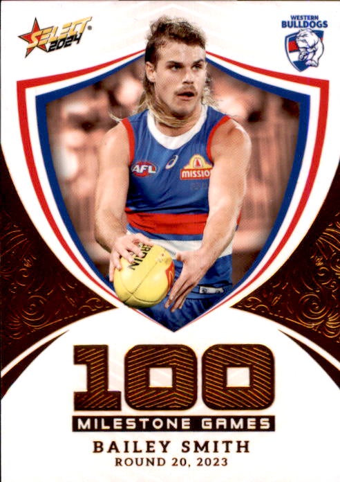 Bailey Smith, MG108, Milestone, 2024 Select AFL Footy Stars
