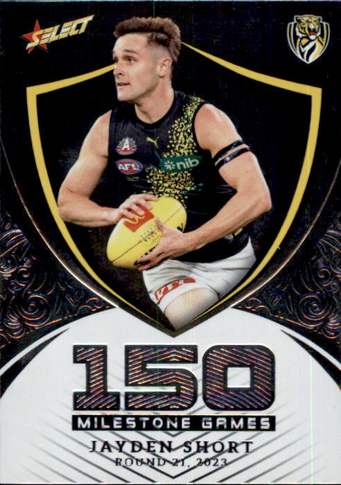 Jayden Short, MGH83, Milestone Hobby, 2024 Select AFL Footy Stars