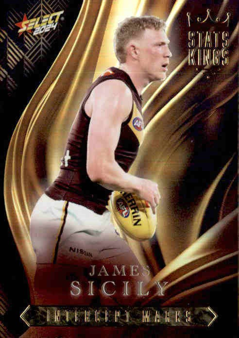 James Sicily, SK47, Stats Kings, 2024 Select AFL Footy Stars