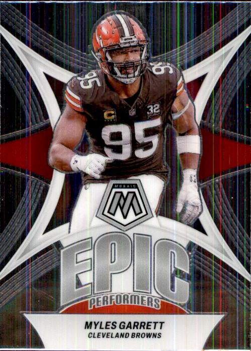 Myles Garrett, Epic Performances, 2024 Panini Mosaic Football NFL