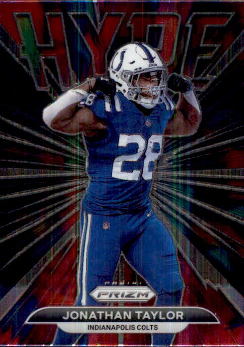 Jonathan Taylor, Hype, 2021 Panini Prizm Football NFL