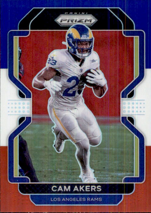 Cam Akers, Red White Blue Prizm, 2021 Panini Prizm Football NFL