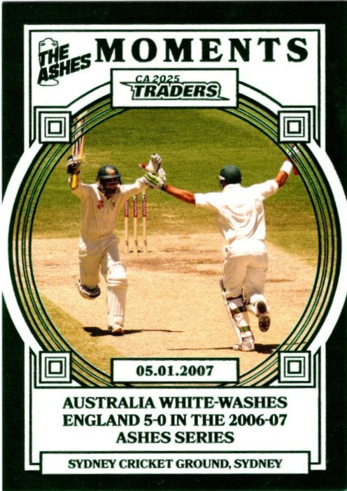 The Ashes Moments, AM16, 2025-26 TGI TLA CA Cricket Traders