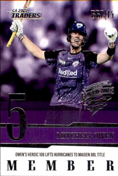 Mitchell Owen, Season to Remember, 2025-26 TGI TLA CA Cricket Traders