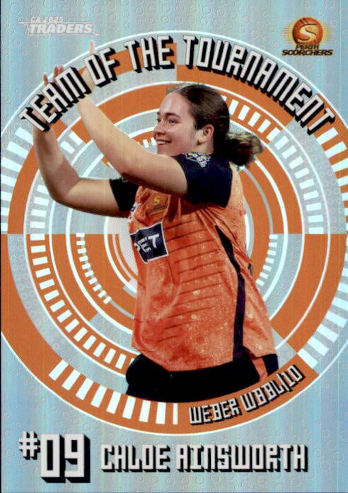 Chloe Ainsworth, Silver Team of the Tournament, 2025-26 TGI TLA CA Cricket Traders