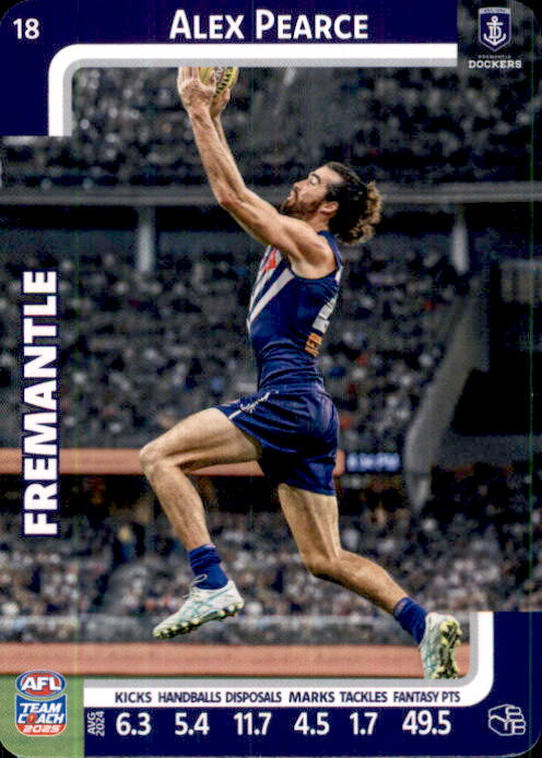 2025 Teamcoach AFL Common Cards - Cards 1 to 100 - Pick Your Card