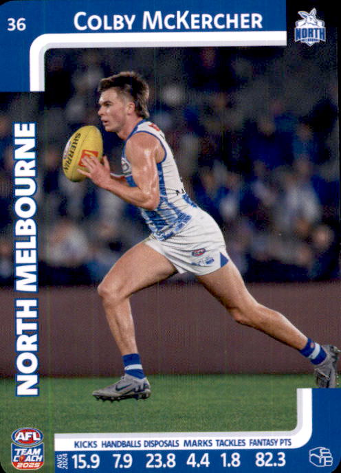 2025 Teamcoach AFL Common Cards - Cards 1 to 100 - Pick Your Card