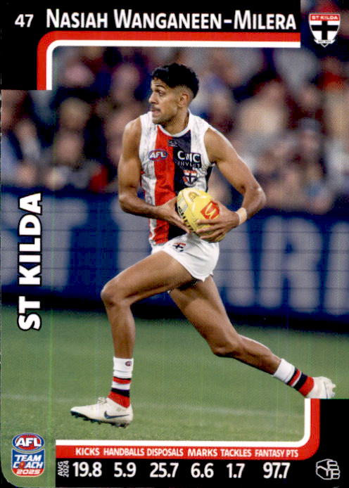2025 Teamcoach AFL Common Cards - Cards 1 to 100 - Pick Your Card