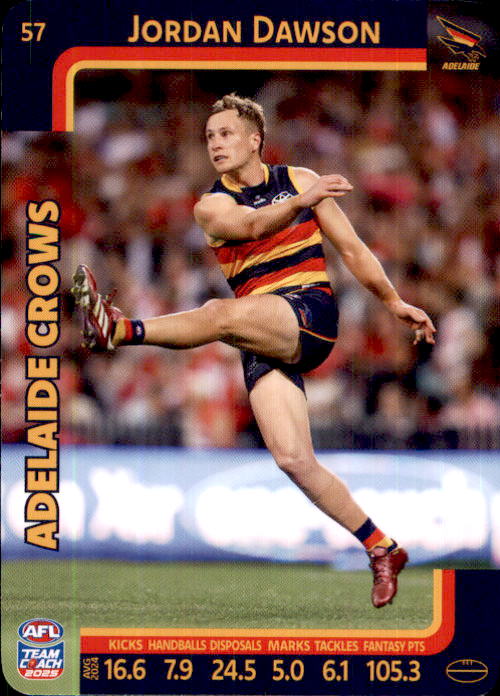2025 Teamcoach AFL Common Cards - Cards 1 to 100 - Pick Your Card