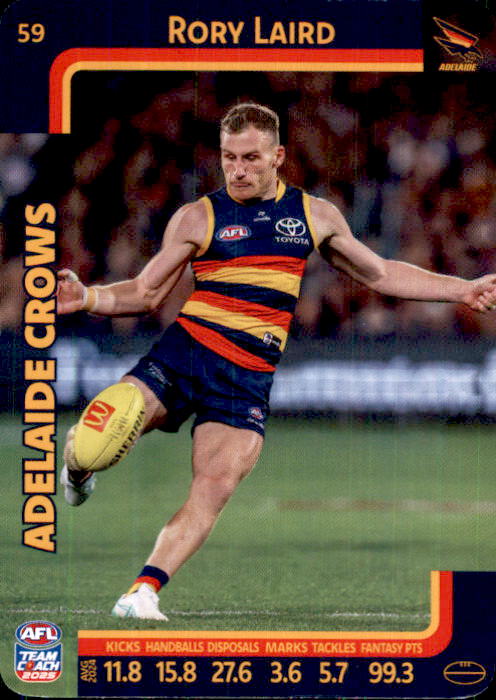 2025 Teamcoach AFL Common Cards - Cards 1 to 100 - Pick Your Card