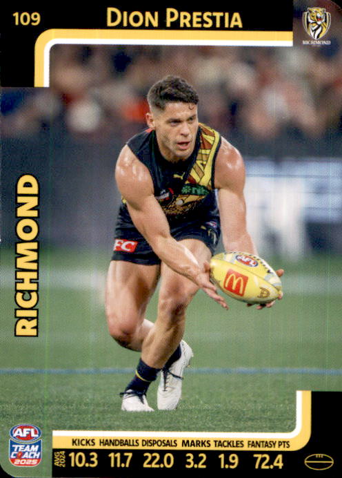 2025 Teamcoach AFL Common Cards - Cards 101 to 198 - Pick Your Card