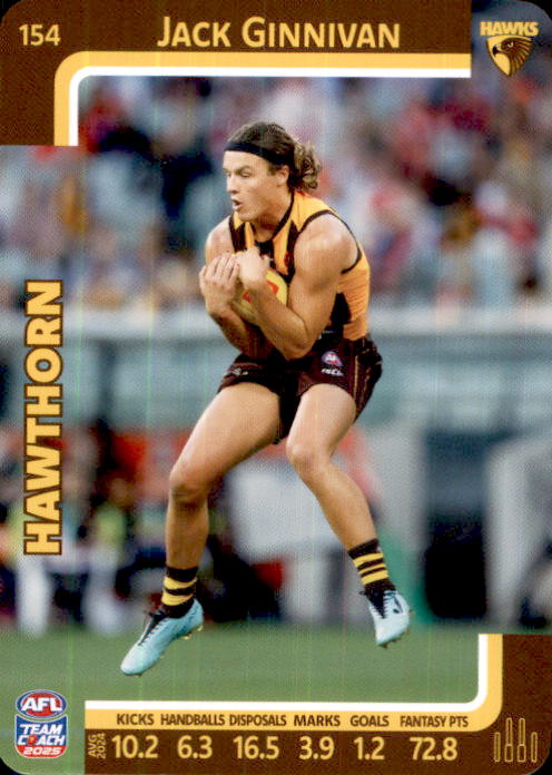 2025 Teamcoach AFL Common Cards - Cards 101 to 198 - Pick Your Card