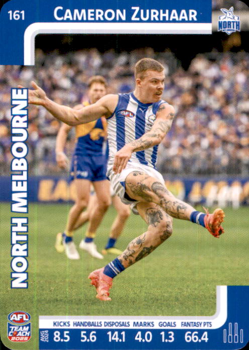 2025 Teamcoach AFL Common Cards - Cards 101 to 198 - Pick Your Card