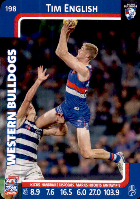 2025 Teamcoach AFL Common Cards - Cards 101 to 198 - Pick Your Card