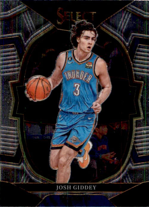 Josh Giddey, Concourse, 2022-23 Panini Select Basketball NBA