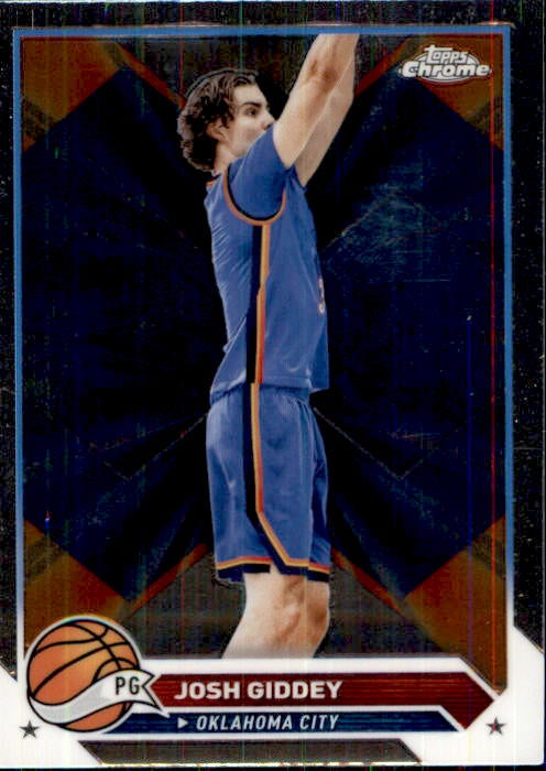 Josh Giddey, 2024 Topps Chrome Basketball NBA
